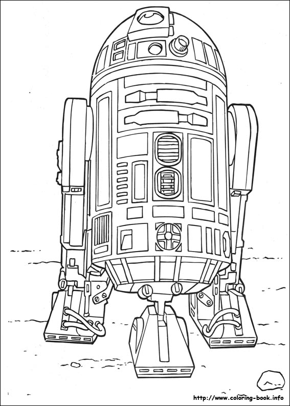 Star Wars coloring picture